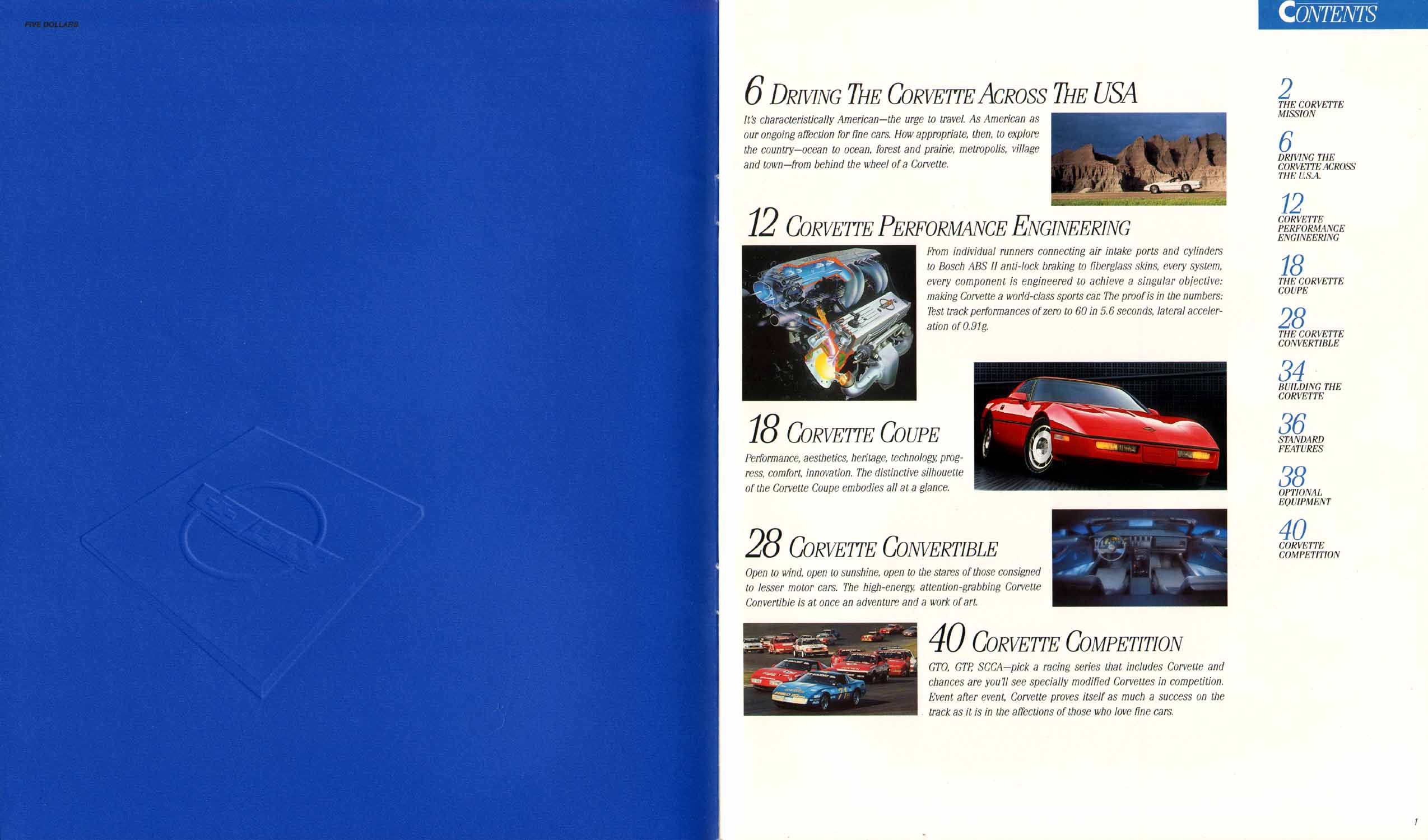 1987 Corvette Prestige Brochure Page 26